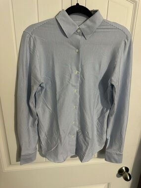 Emanuele Maffeis Donna Dress Shirt Women's Striped, Button Up EU 40 US Sz Small